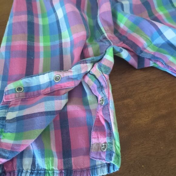 Mini Boden baby girls smocked Romper with snaps size 6-12M GUC - Picture 5 of 7